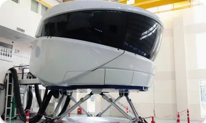 Flight simulator support