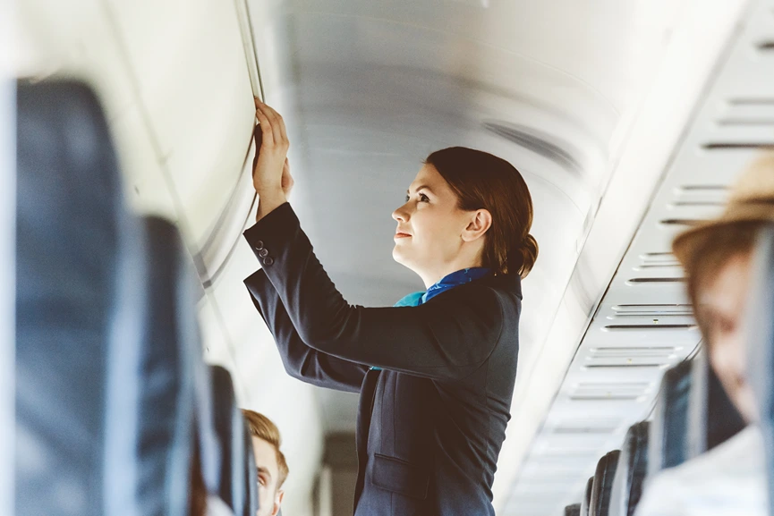 We provide specialist cabin crew training simulator support
